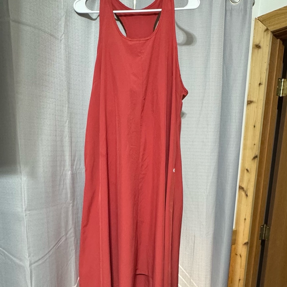 Racer back Halara Dress with built in Bra. It has pockets!